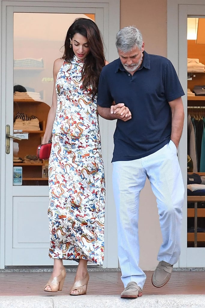 George and Amal Clooney Holding Hands in Italy June 2018