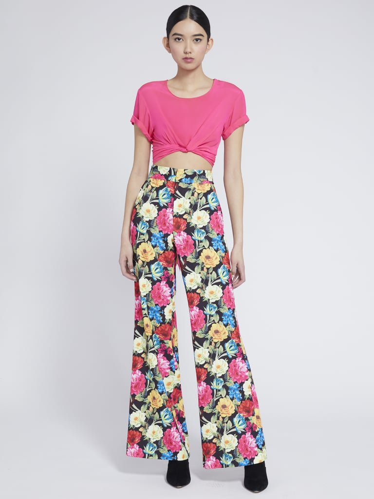 Alice + Olivia Dylan High-Waisted Wide-Leg Pants