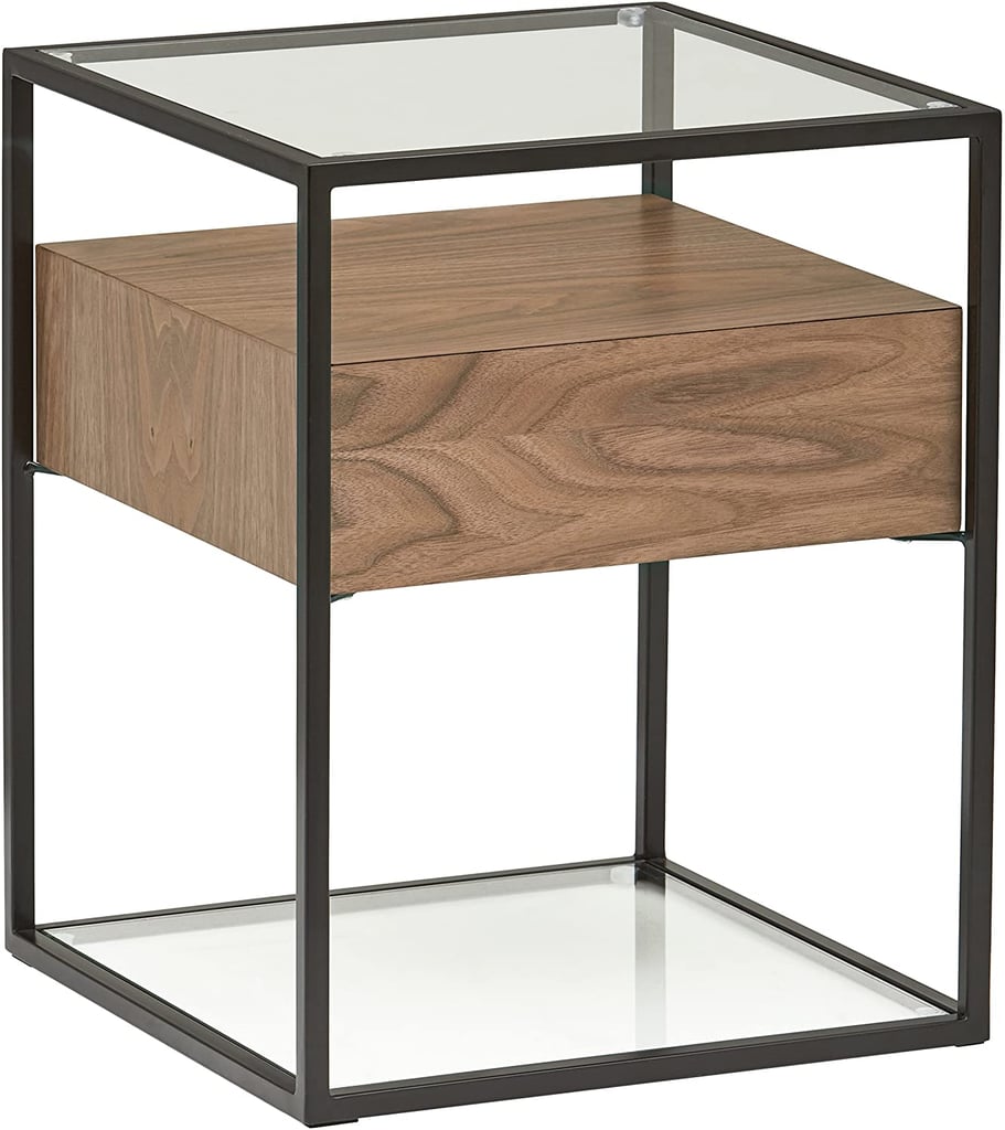 Rivet King Street Industrial Floating Side Table Night Stand
