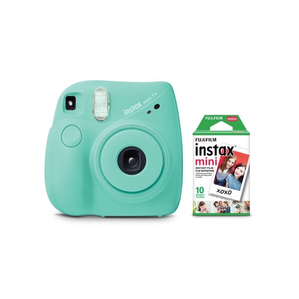 Fujifilm Instax Mini 7+ Camera — Seafoam Green