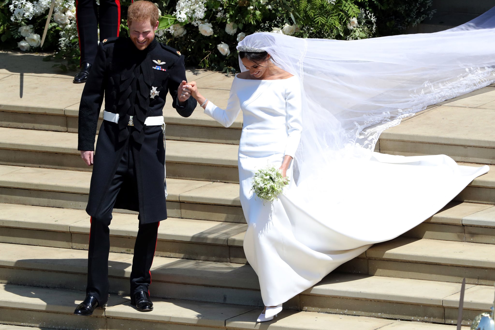 Meghan Markle s Wedding Dress Details and Photos POPSUGAR Fashion UK