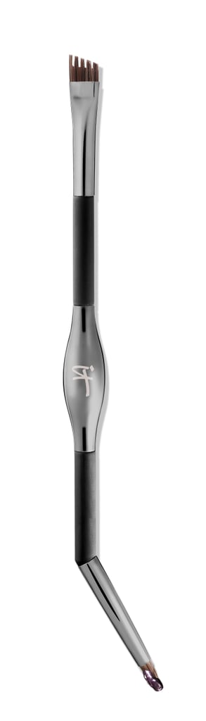 If you've been toying with the idea of tightlining or simply looking for a traditional eyeliner applicator, you'll want to check out this one. Each side on the ergonomic brush is firm enough for precise application but soft enough to glide without irritation — and whether you use powder or a gel formula, application is a breeze. The fine tip is ideal for a cat eye or lining the lower lashline, while the fan side makes tightlining effortless when used in a sweeping motion.

It Cosmetics Tightliner 10-in-1 Dual-Ended Brush #13 ($24)