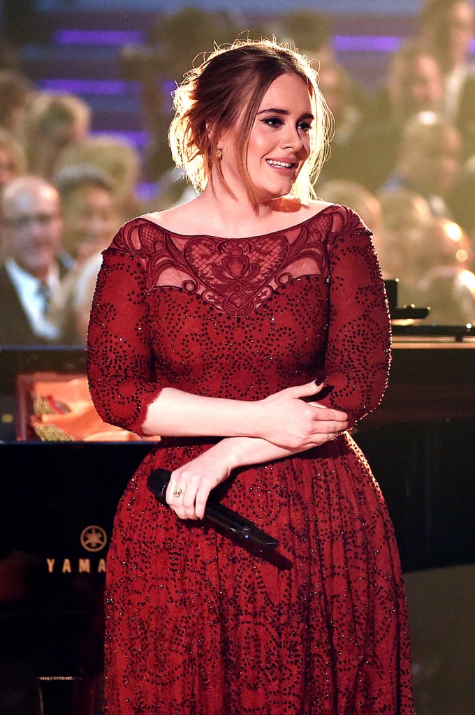 Adele at the Grammy Awards 2016 POPSUGAR Celebrity Photo 12