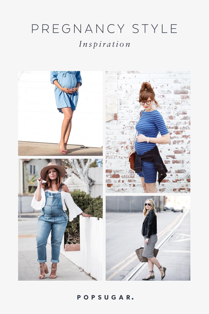 Pregnancy Style Inspiration Popsugar Fashion