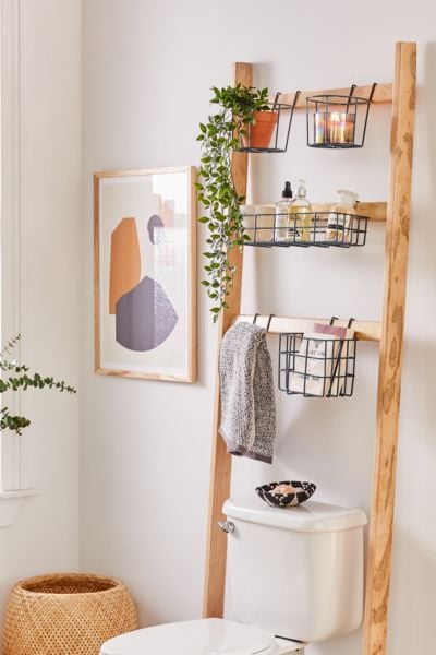 Devon Bath Leaning Storage Rack