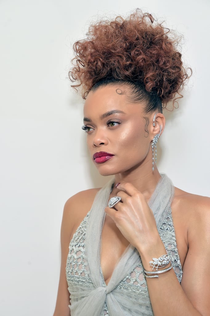 Andra Day's Chanel Dress at the 2021 Golden Globes | Photos