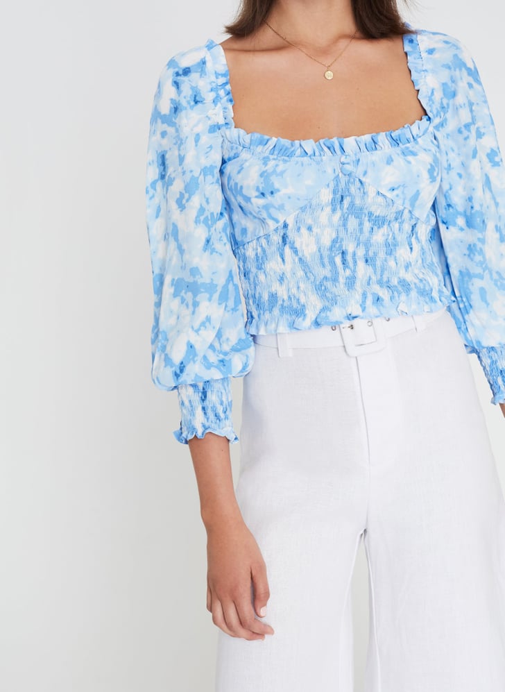 Faithfull the Brand Willow Top Best Tops For Small Busts POPSUGAR