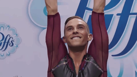 When He Gave Us This Celebratory Shimmy
