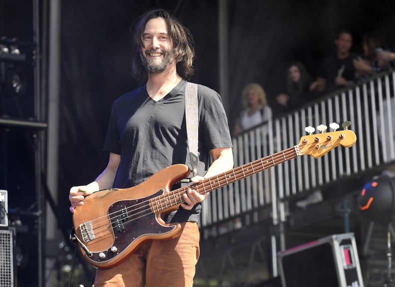 Keanu Reeves Reunites With His Band Dogstar For Their First Performance in 20 Years