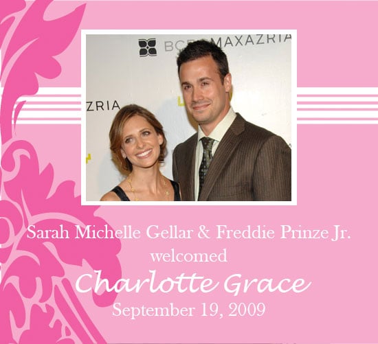 It's a Girl For Sarah Michelle Gellar and Freddie Prinze ...