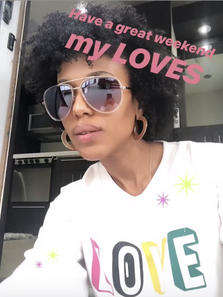 Kerry Washington Love Sweatshirt Popsugar at Kohl's