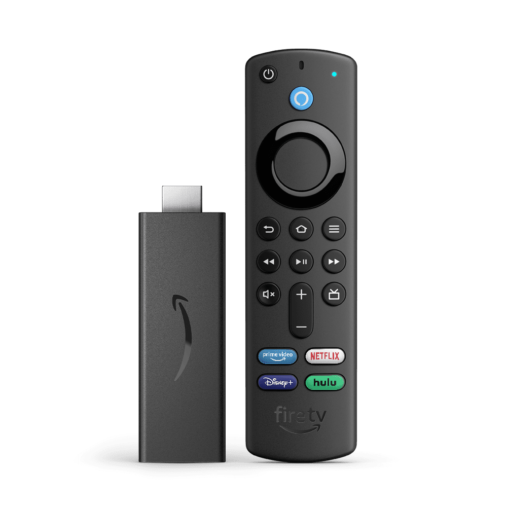 A Streaming Hub: Fire TV Stick with Alexa Voice Remote