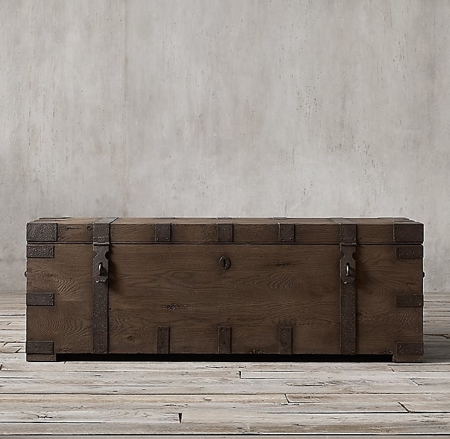 House Stark: Heirloom Silver-Chest Coffee Trunk