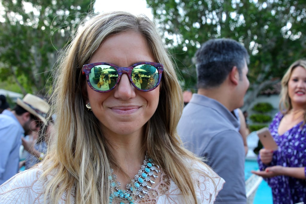 Mirrored Sunglasses at Coachella 2015