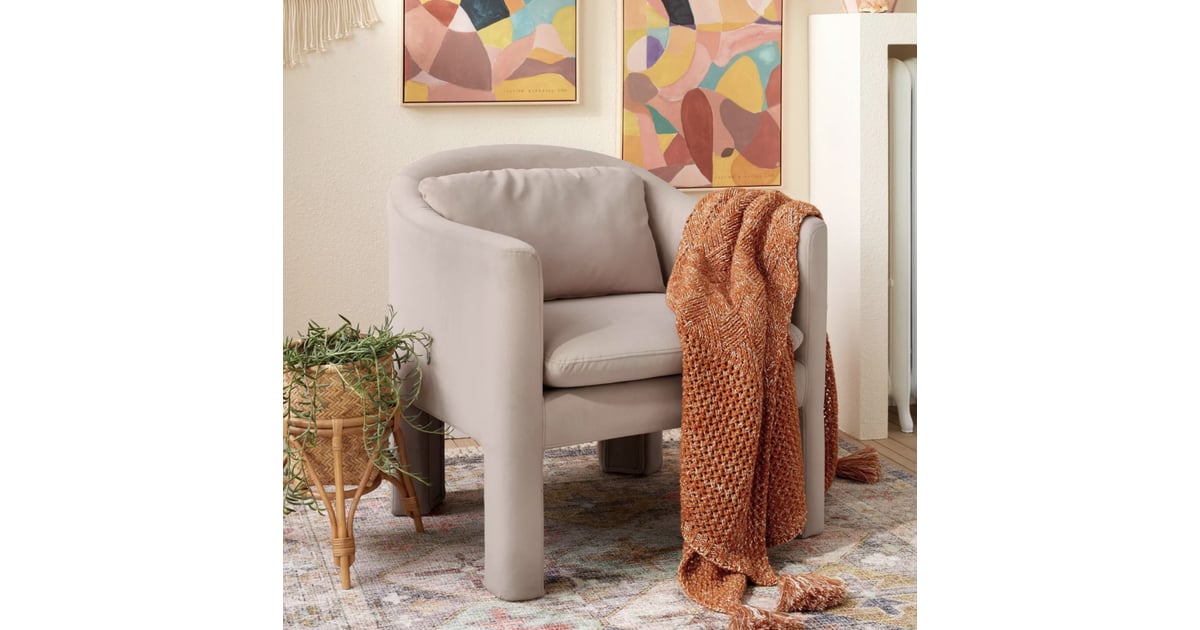 Opalhouse x Jungalow Linaria Fully Upholstered Velvet Accent Chair