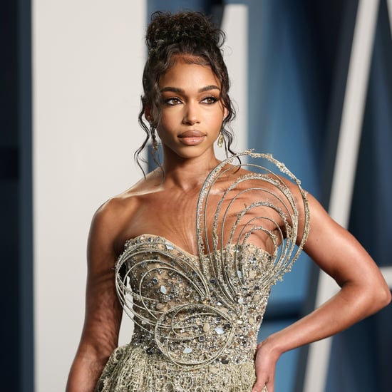 Lori Harvey's Tony Ward Dress at Vanity Fair Oscars Party