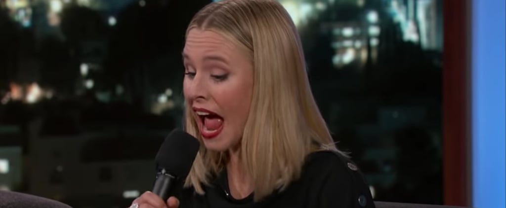 Kristen Bell on Jimmy Kimmel Doing Disney Sleep Hotline