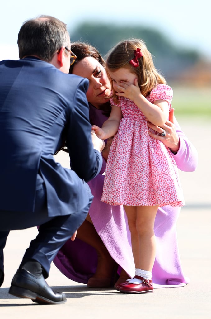 Princess Charlotte Crying in Germany Pictures
