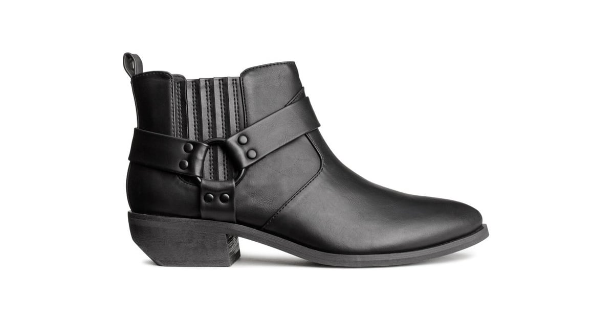 H&M Black Boots | Fall Booties Under $100 | POPSUGAR Fashion Photo 13