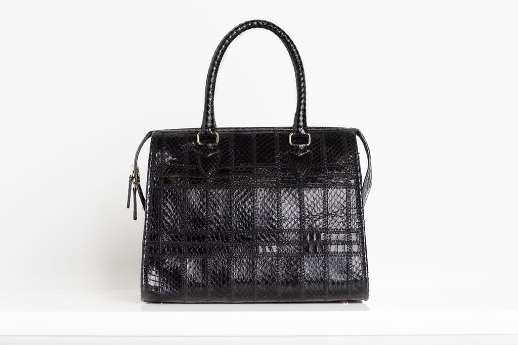 Seductive Watersnake Satchel in Black
Photo courtesy of Tamara Mellon Seductive Watersnake Satchel in Black
Photo courtesy of Tamara Mellon
