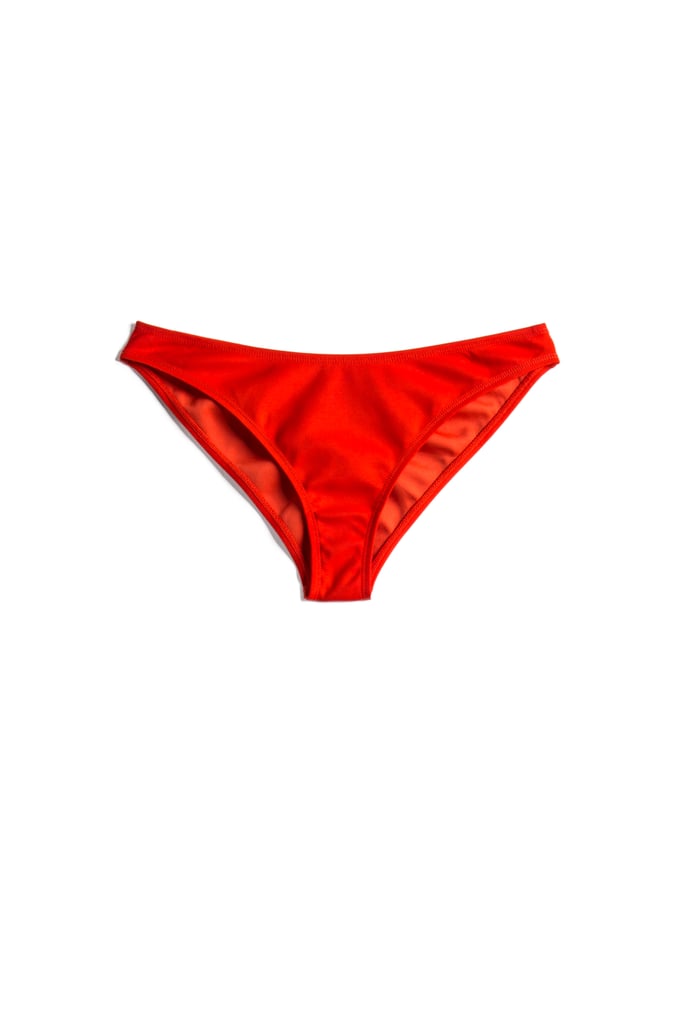 Bright Red '90s High-Cut Bottoms