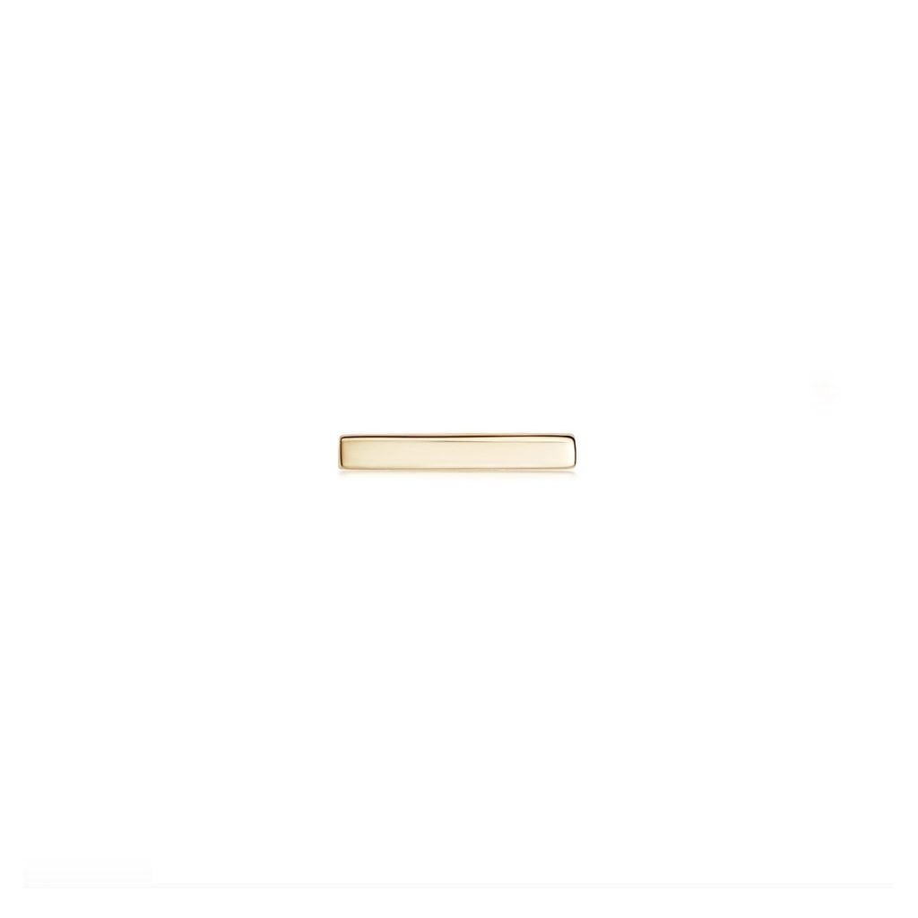 Missoma Fine Gold Bar Single Stud Earring