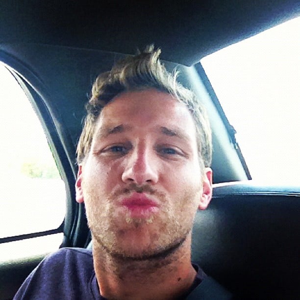 He Makes Adorable Kissy Faces