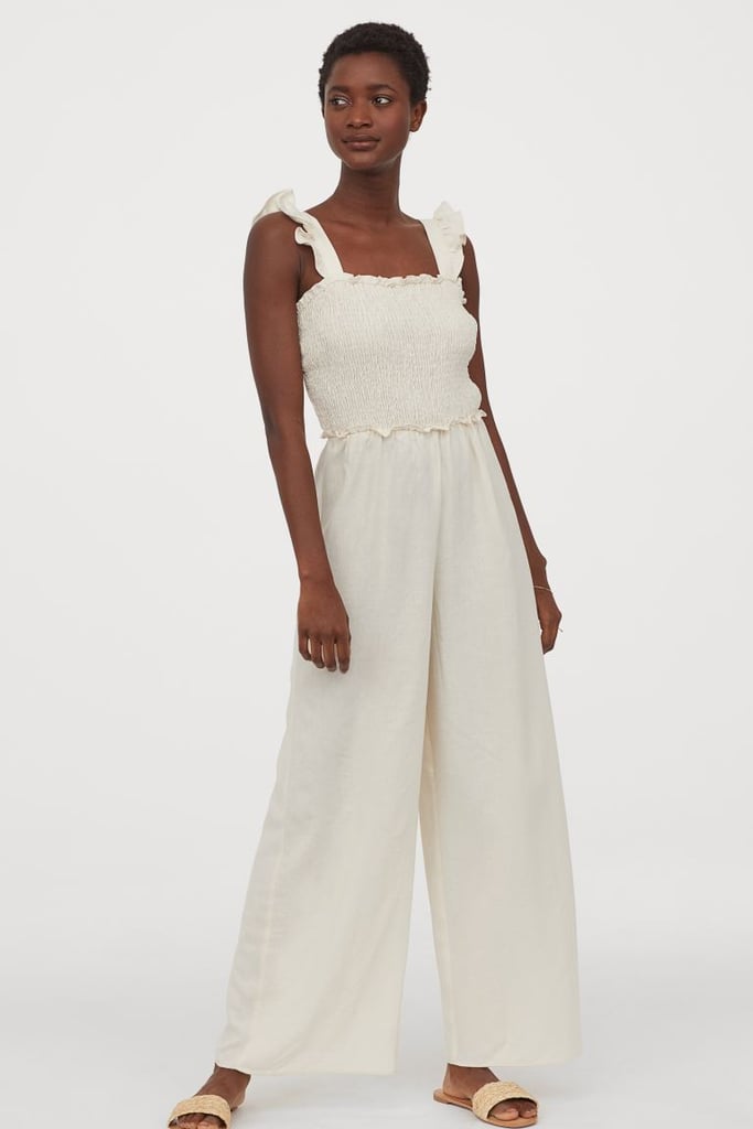 H&M Smocked Jumpsuit