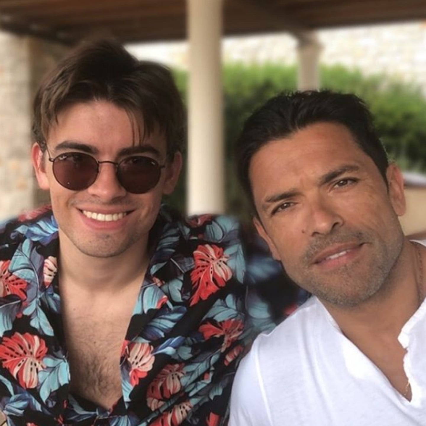 Mark Consuelos Reacts To Son Playing Hiram On Riverdale Popsugar Celebrity