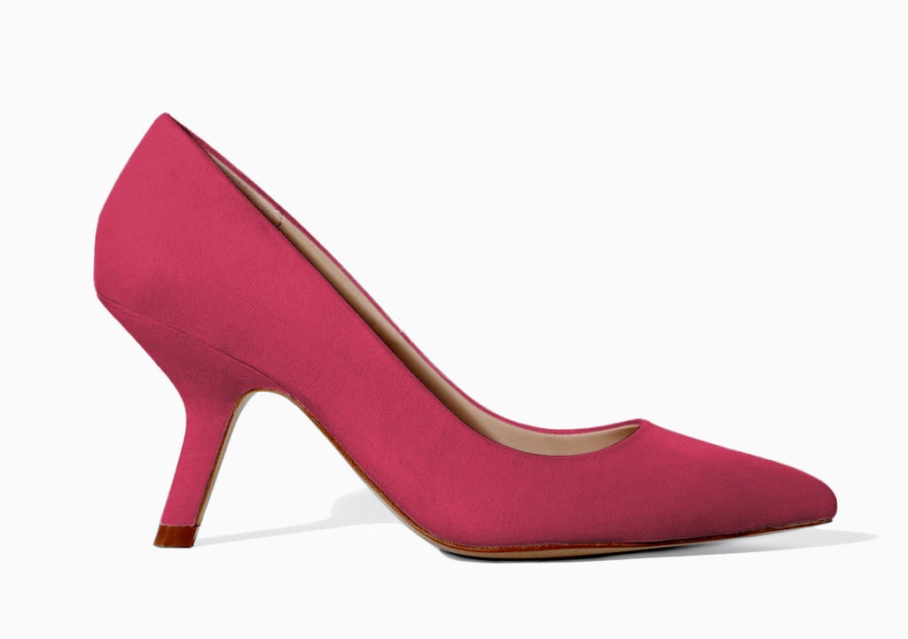 Zara inverted midheel pumps ($60)