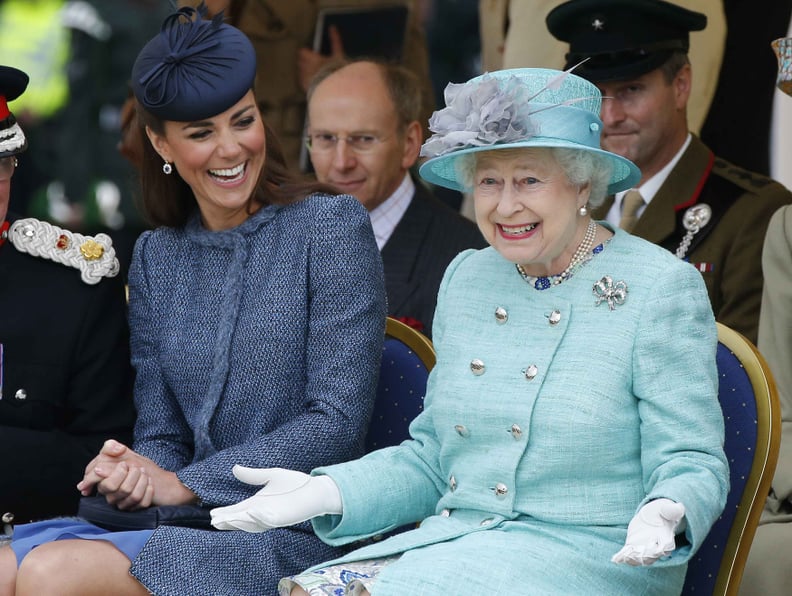 Kate Middleton on Shopping For the Queen