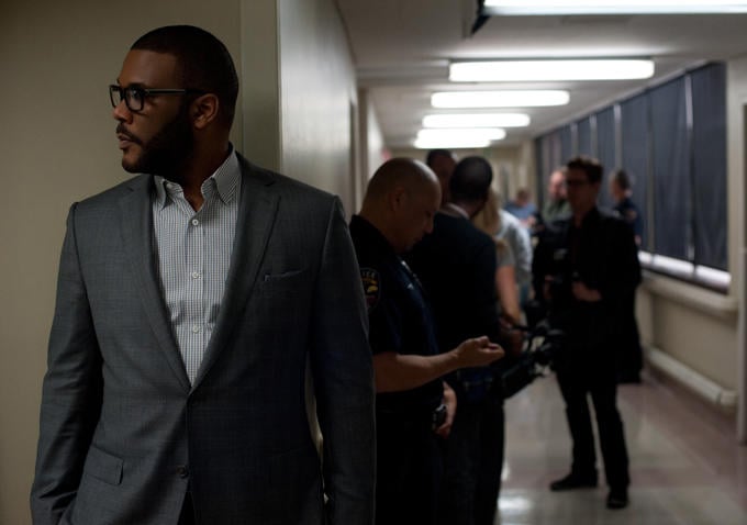 Tyler Perry plays lawyer Tanner Bolt.