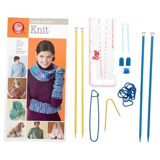 Boye I Taught Myself to Knit Kit