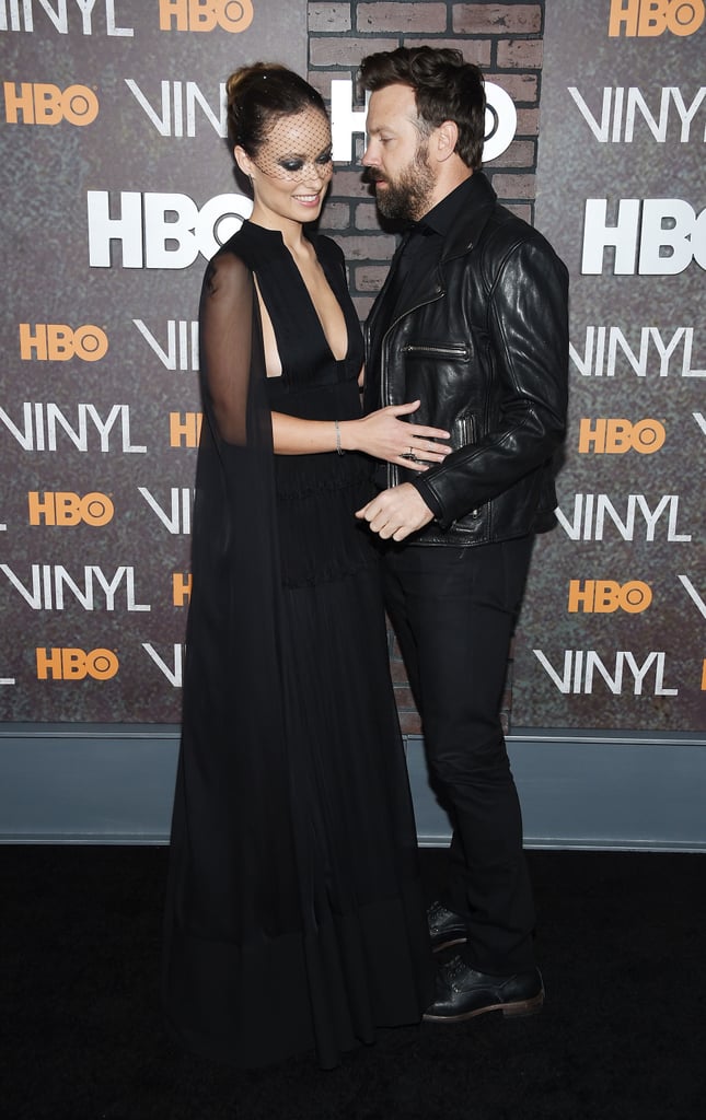 Olivia Wilde and Jason Sudeikis at Vinyl NYC Premiere