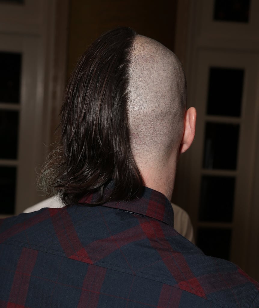 Will Forte Half-Shaved Face Pictures