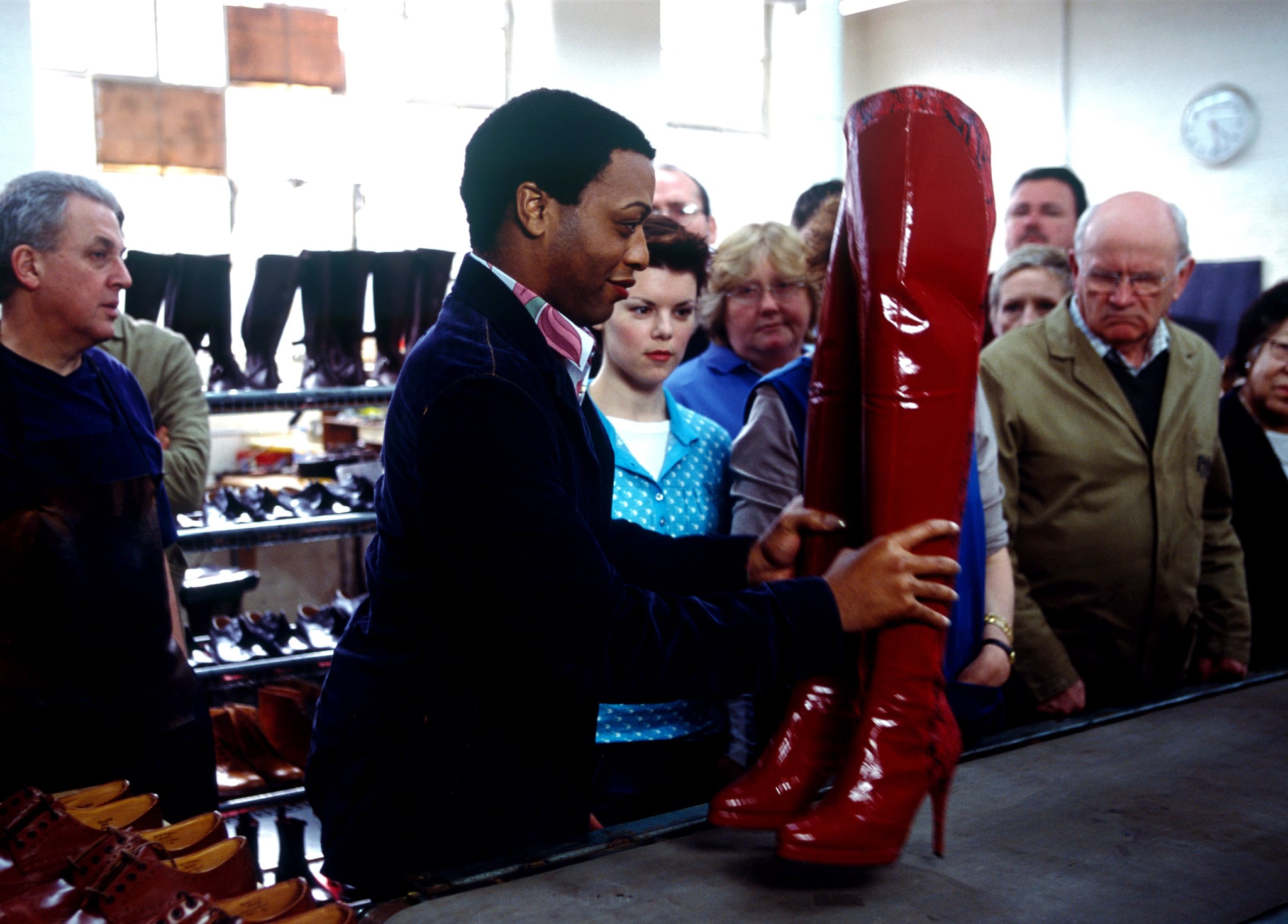 KINKY BOOTS, Chiwetel Ejiofor, Sara-Jane Potts, 2005, Buena Vista Pictures/courtesy Everett Collection