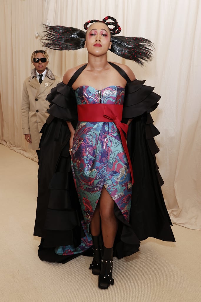 Naomi Osaka's Louis Vuitton Dress | Met Gala 2021