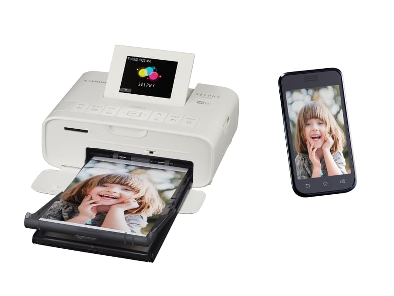 Canon Selphy CP1200 White Wireless Color Photo Printer