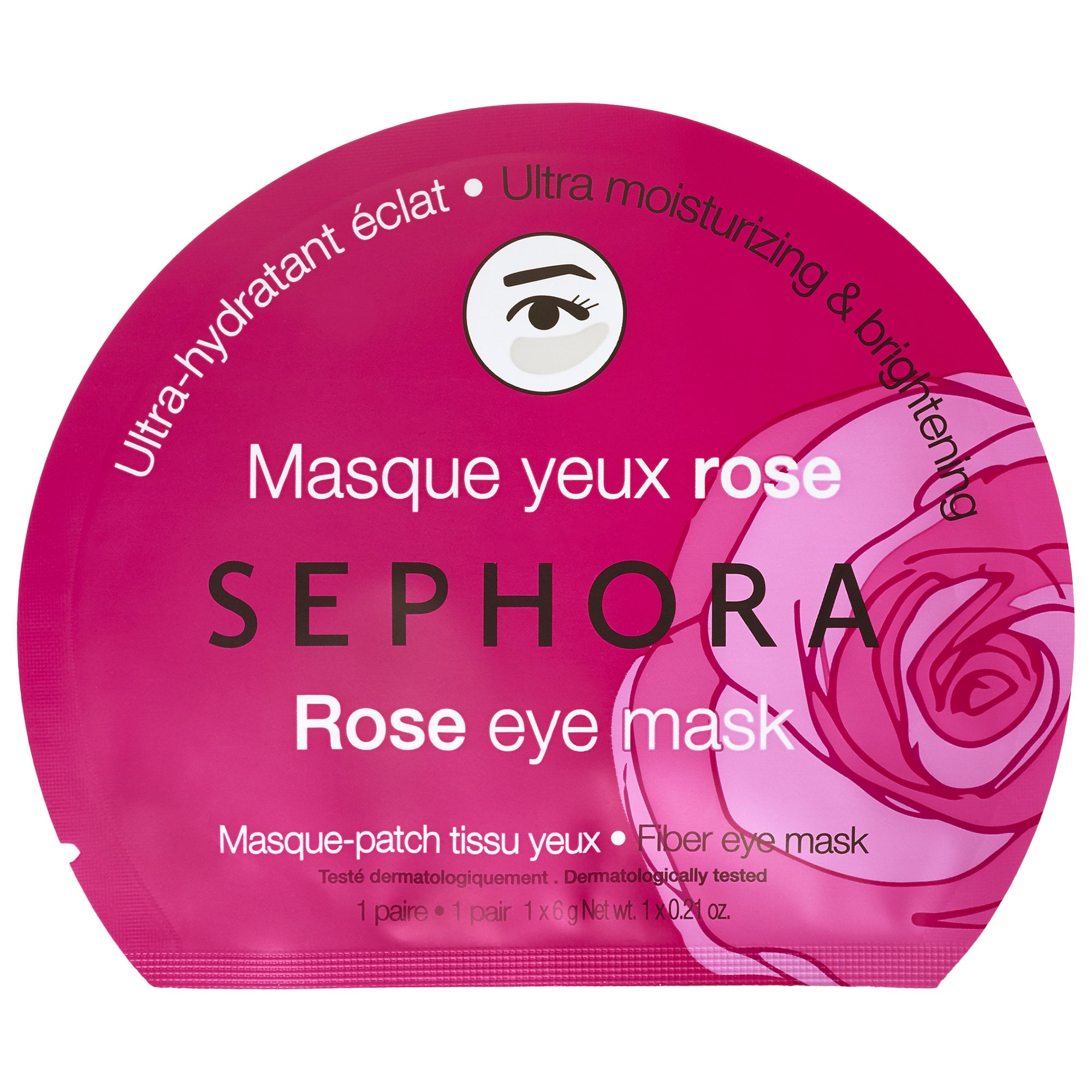 Sephora Collection Rose Eye Mask 