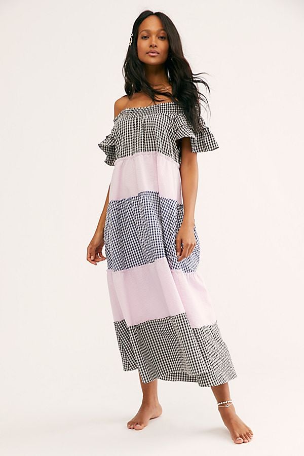 Summer off the outlet shoulder maxi dress