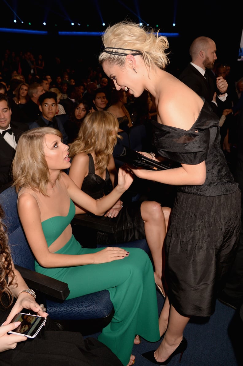 Taylor Swift and Dianna Agron