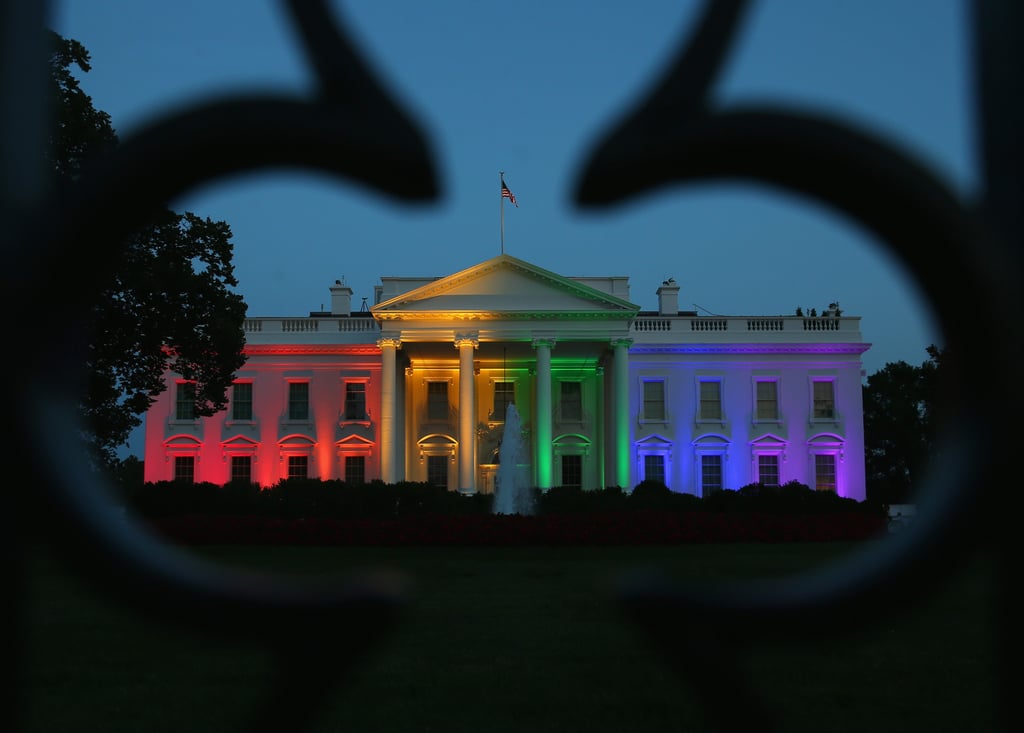 Rainbow White House | Pictures