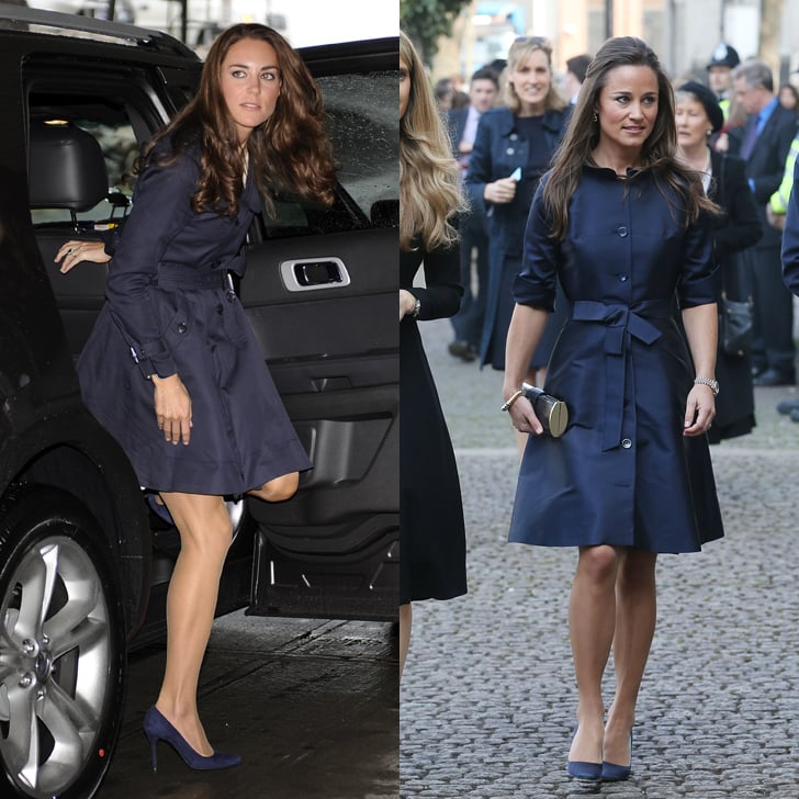 When the Perfect Choice Was a Navy Trench-Like Coat Dress