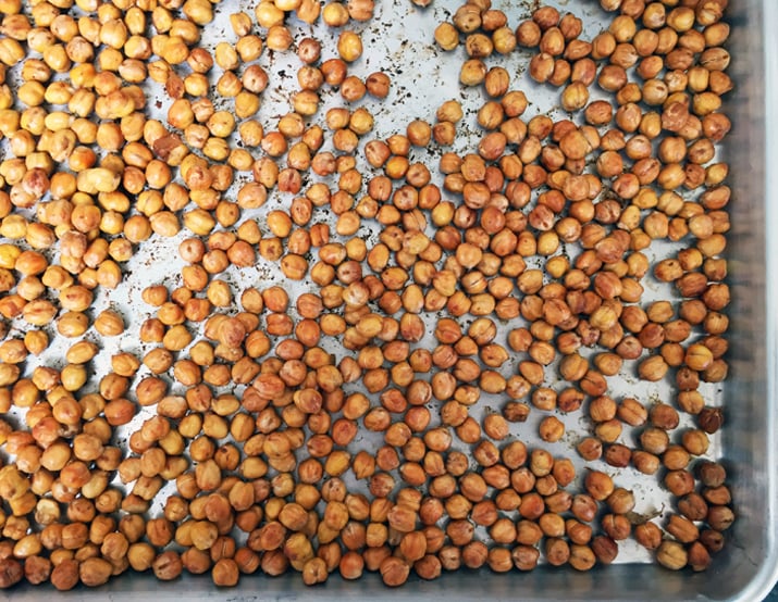 Crunchy Salt and Vinegar Chickpeas