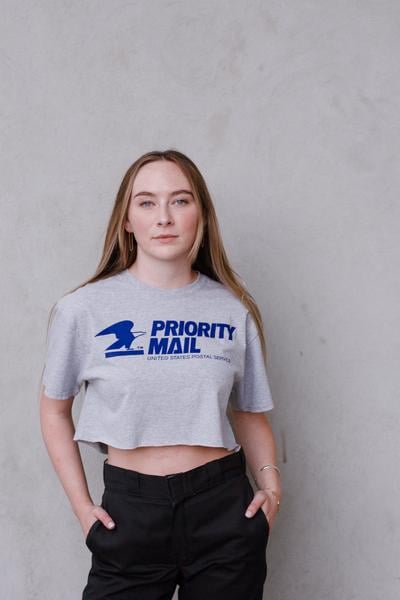 USPS Crop Tee