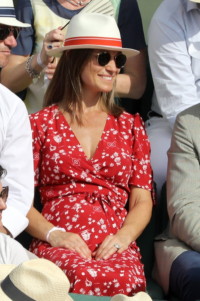 Pippa Middleton Red Ralph Lauren Dress