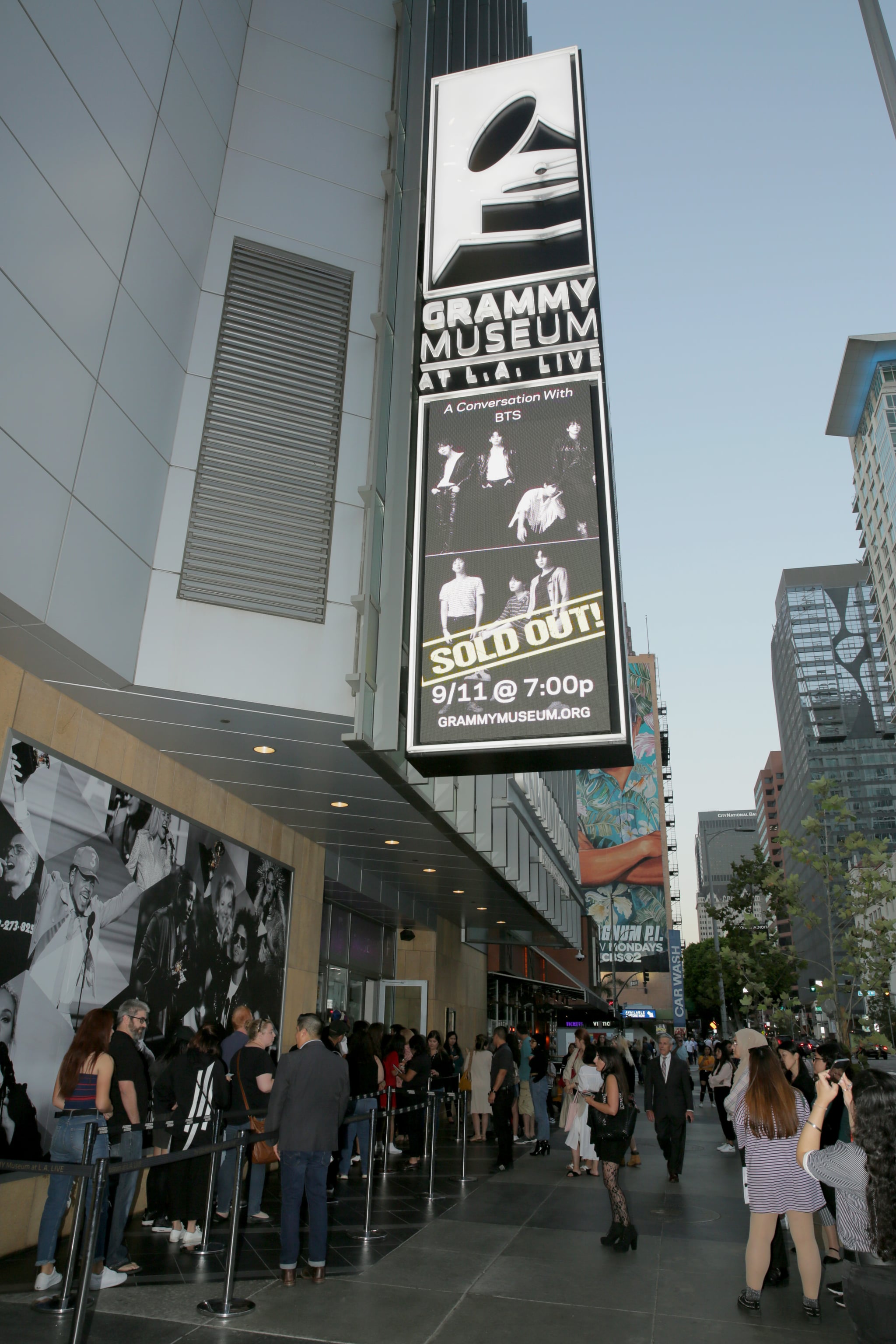 BTS at the Grammy Museum Photos 2018