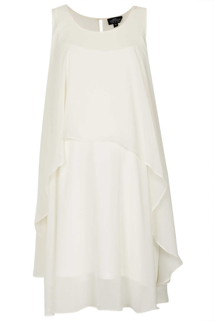 Topshop Waterfall Trapeze Dress