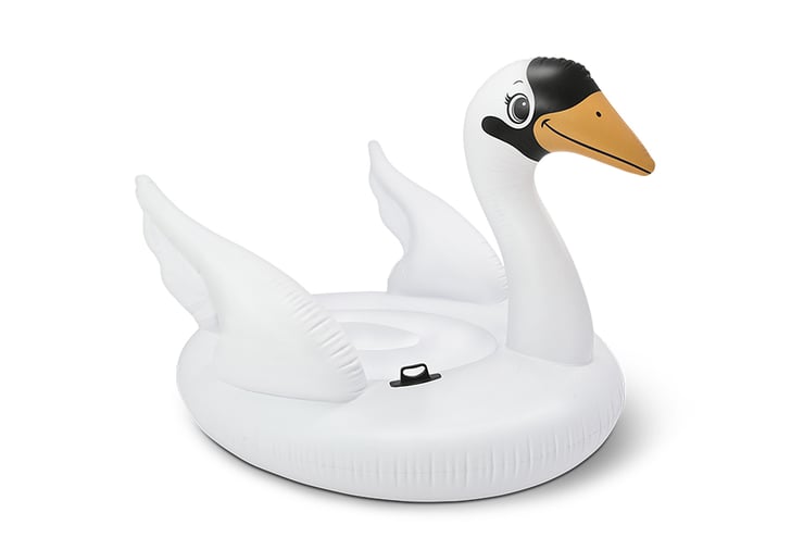 intex swan ride on