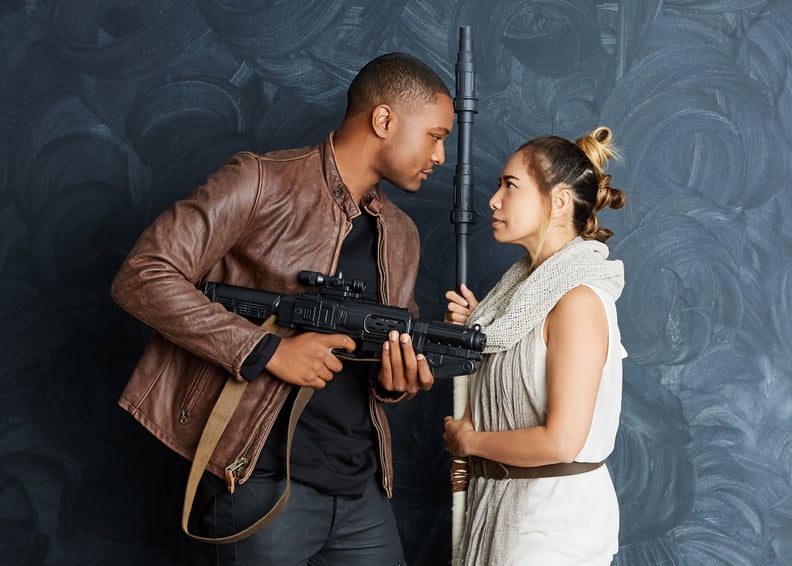Finn and Rey From Star Wars